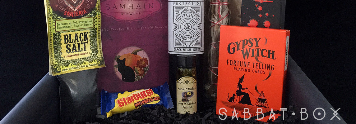 Products From Previous Samhain Sabbat Boxes