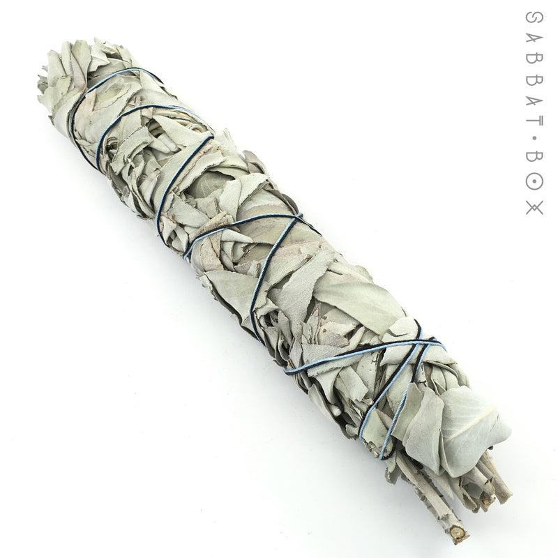 California White Sage Smudge Sticks - White Sage Wand - 5.0 inch