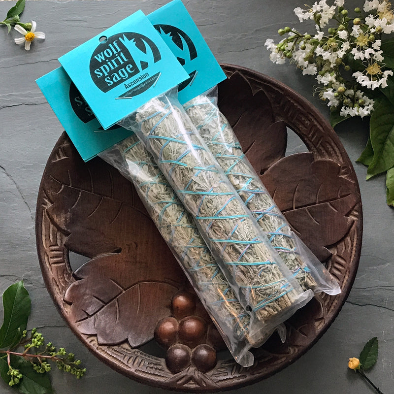 Ascension Smudge Stick with Desert Sage, Lavender, Angelica and Myrrh