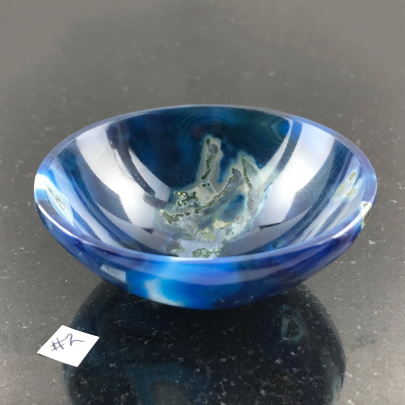 Blue Chalcedony Crystal Bowl 2 - Sabbat Box