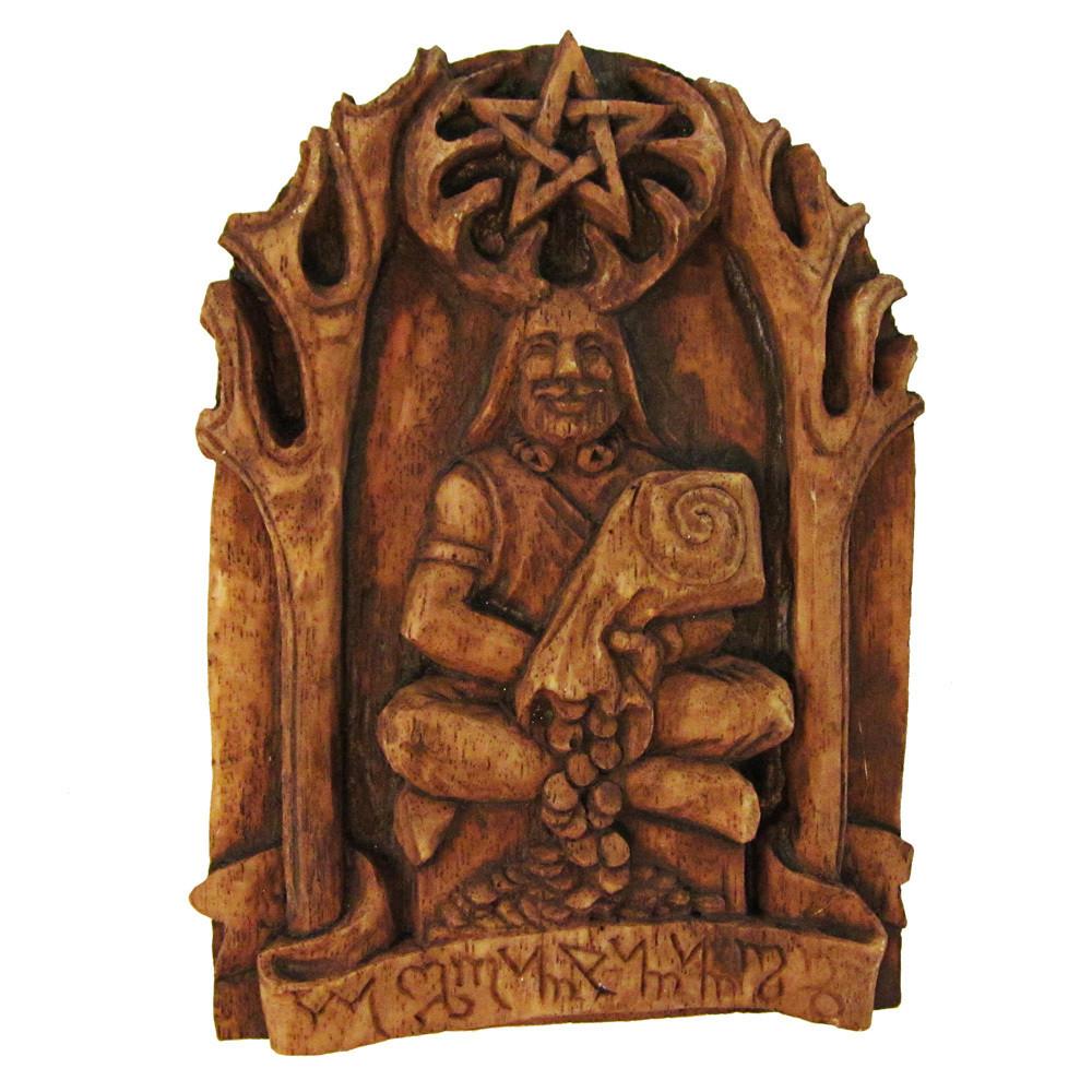 Cernunnos Horned God Plaque