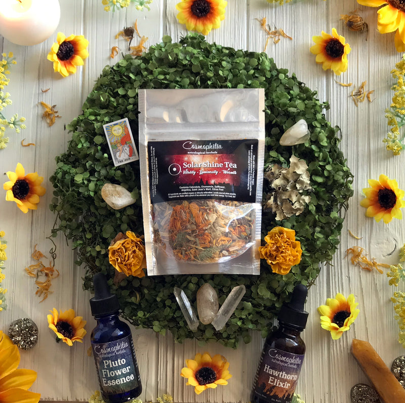 Solar Shine Tea By Cosmophilia Astrological Herbals - Sabbat Box