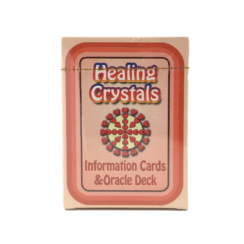 Healing Crystals Information Cards and Oracle Deck #4