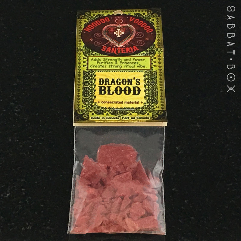 Dragon's Blood Resin Incense - Sabbat Box