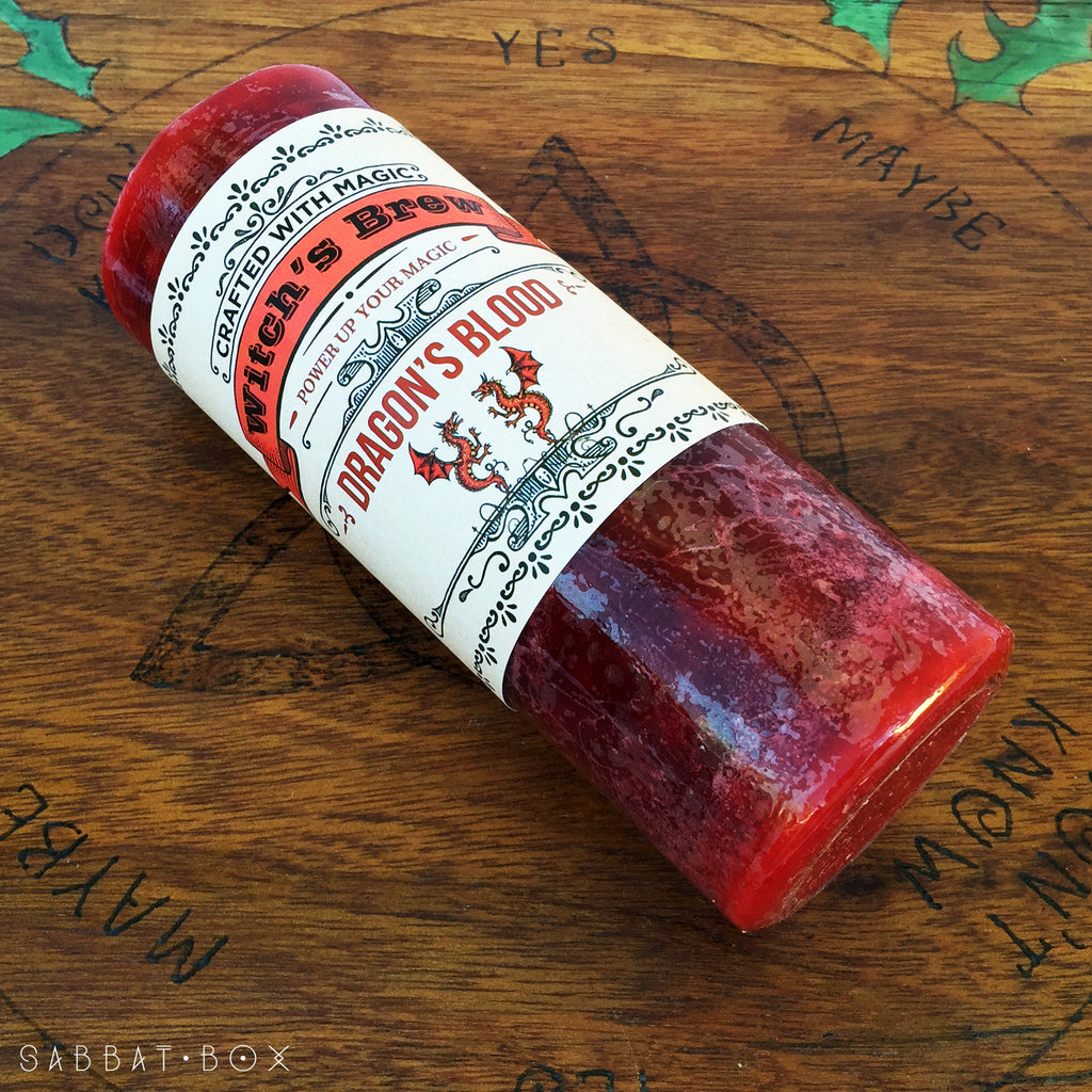 Dragon’s Blood Witch’s Brew Spell Candle