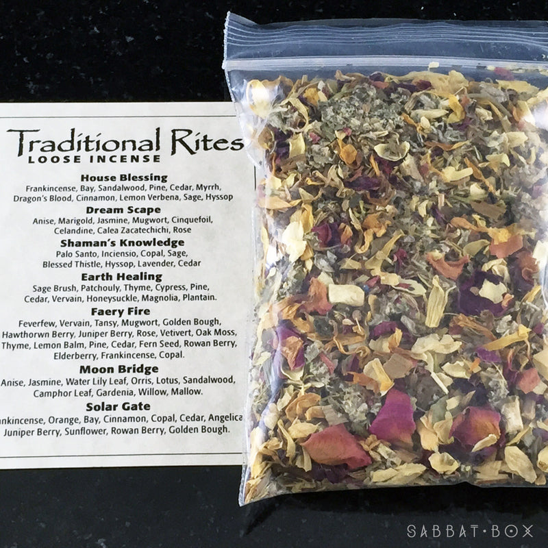 Dreamscape Traditional Rites Loose Incense Kit