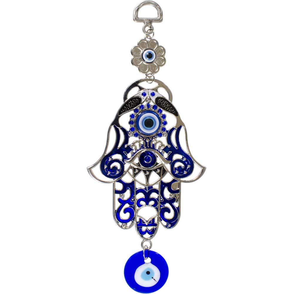 Evil Eye - Painted Fatima Hanging Home Talisman