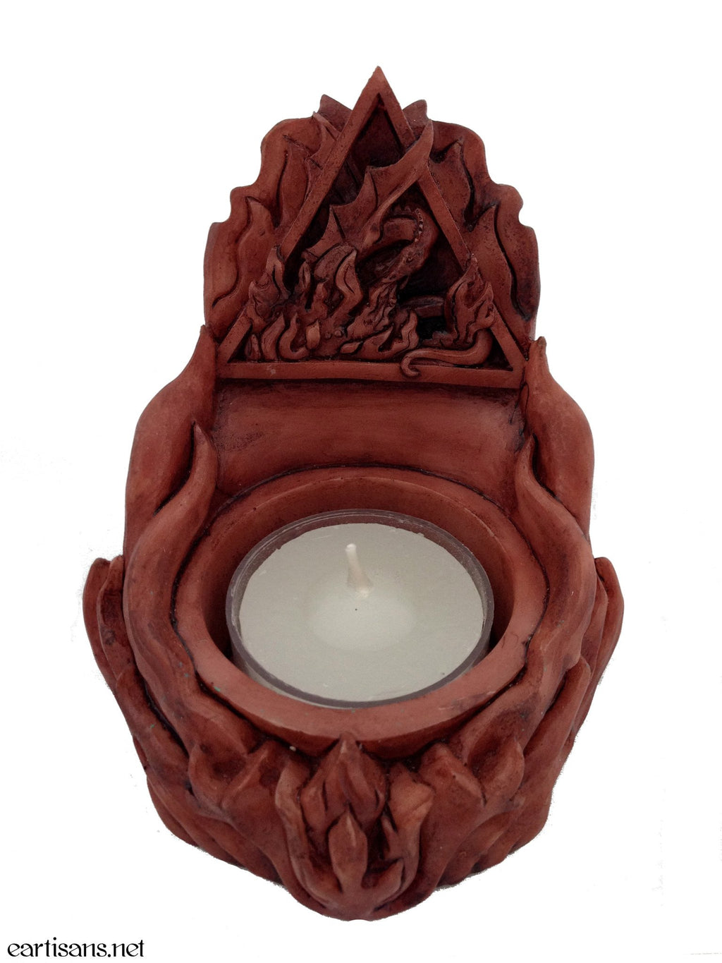 Fire Elemental Candle Holder