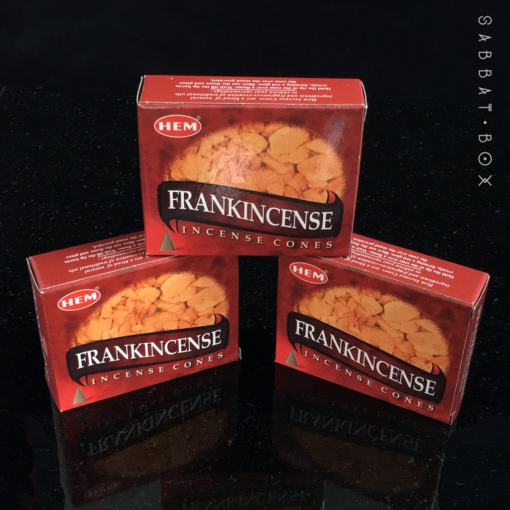 Frankincense Cone Incense by HEM 10 Pack