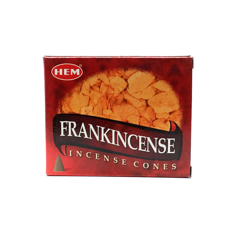Frankincense Cone Incense by HEM 10 Pack
