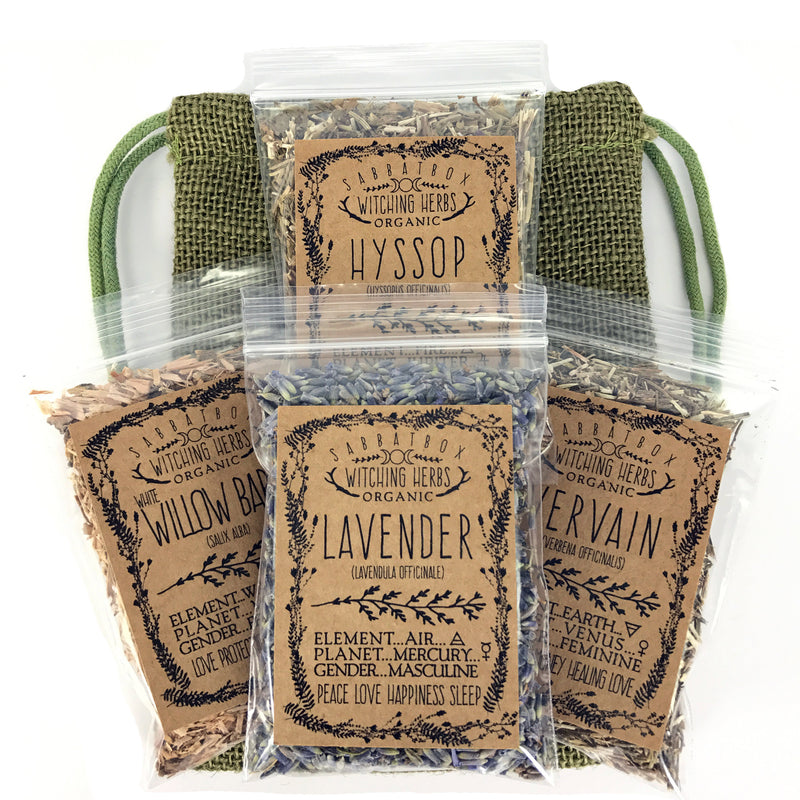 Organic Witches' Herb Kit From Sabbat Box