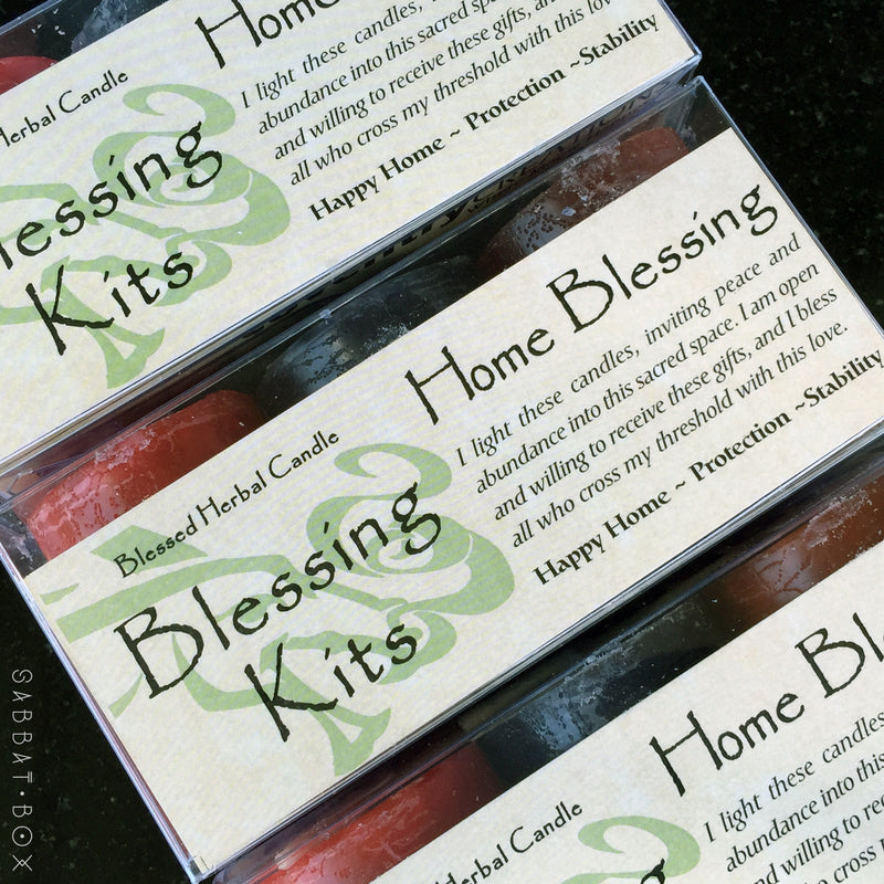 Home Blessing Spell Candle Blessing Kit
