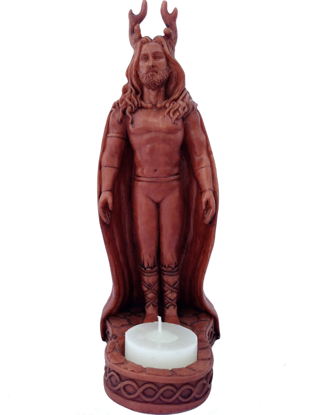 Horned God Statue Votive Statue