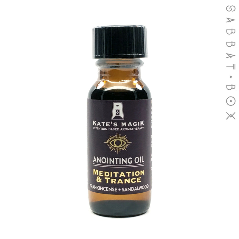 Meditation and Trance Anointing Oil By Kate's Magik