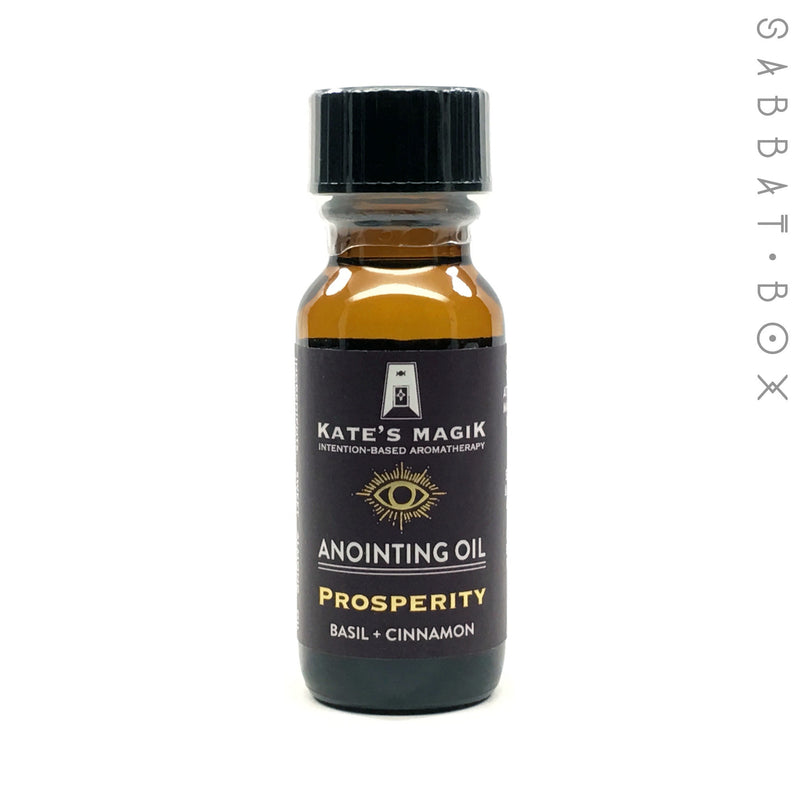 Prosperity Ritual Anointing Oil By Kate's Magik - 1/2 fl oz.