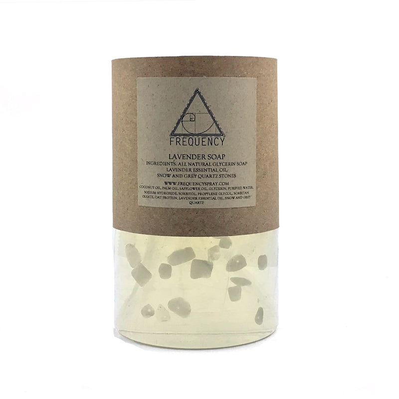 Lavender Crystal Soap By Frequency