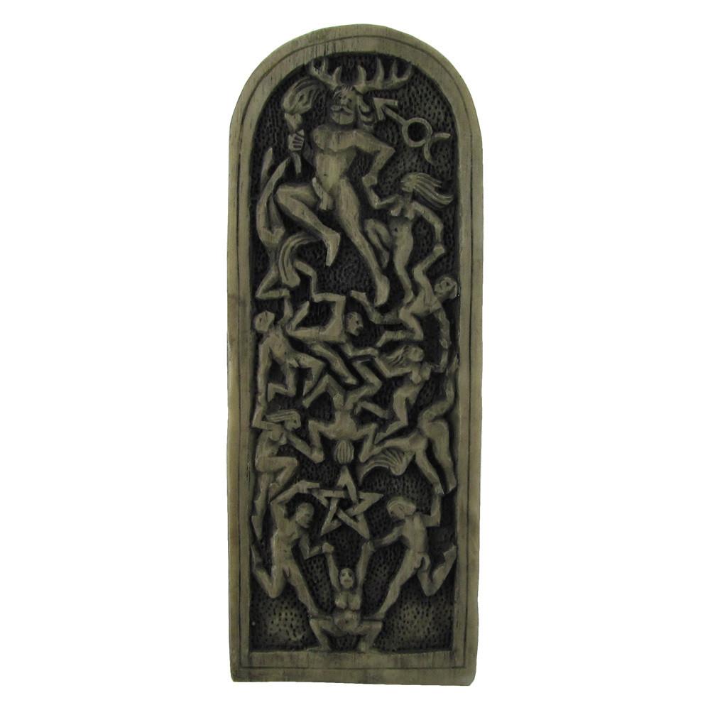 Lord of the Dance Pagan Plaque - Stone Finish