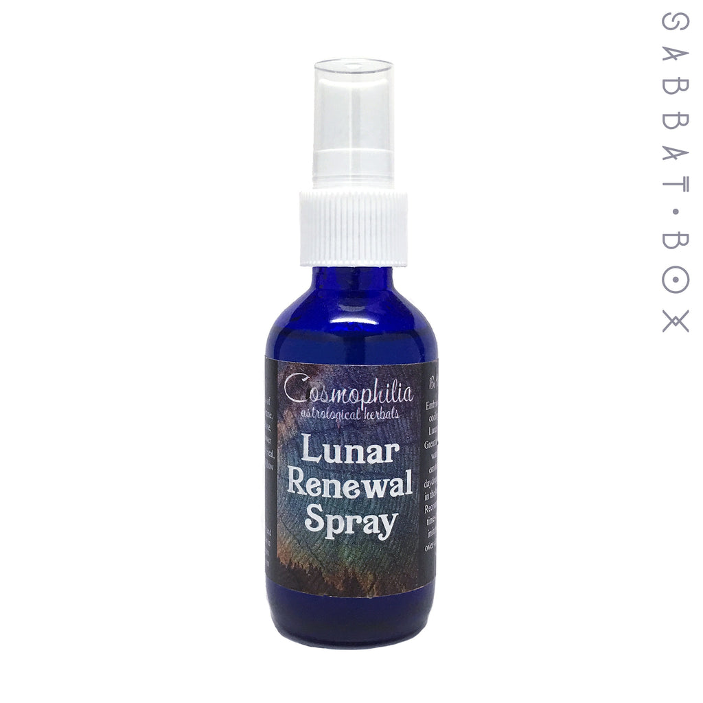 Lunar Renewal Ritual Spray - 2oz - By Cosmophilia Astrological Herbals