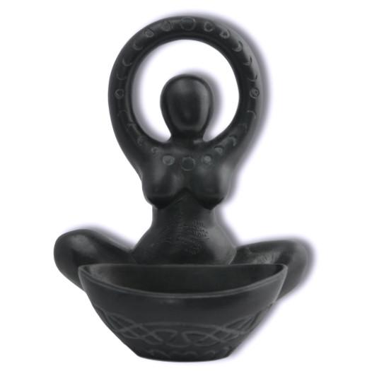Moon Goddess Offering Bowl Statue Abby Willowroot