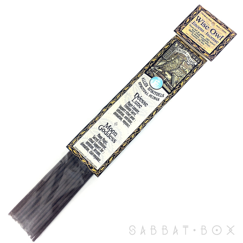 Moon Goddess Stick Incense - Handmade Incense By Charme et Sortilege