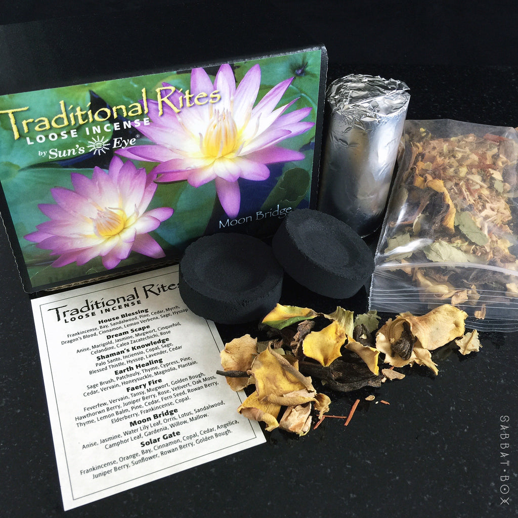 Moon Bridge Traditional Rites Loose Incense Kit