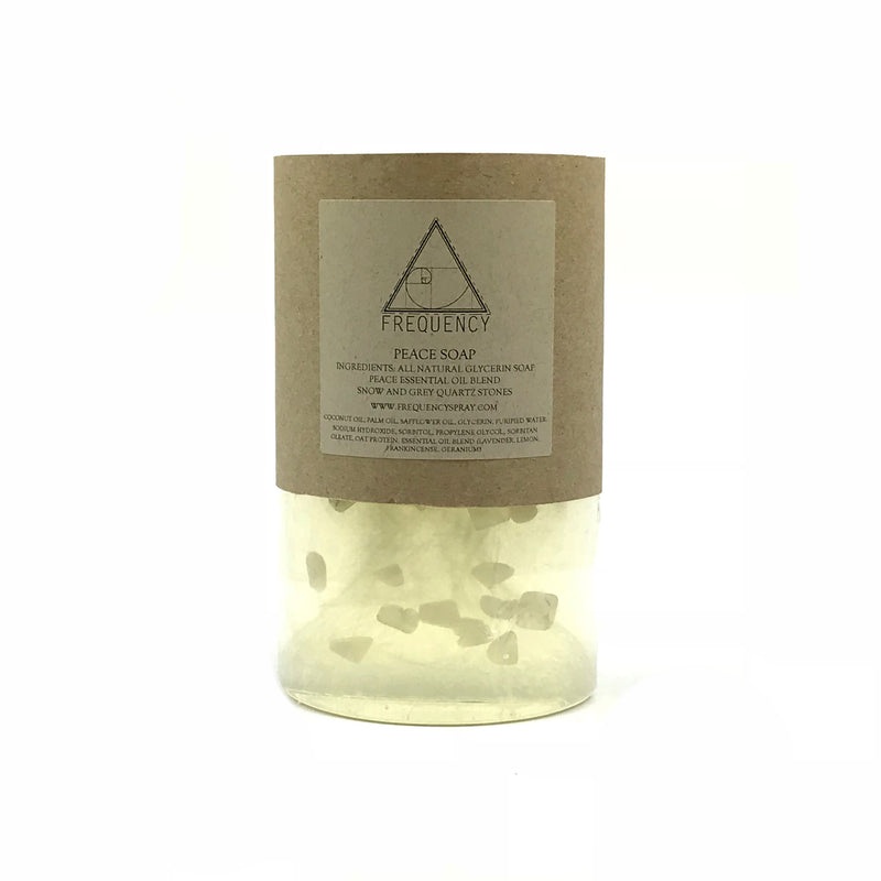 Peace Crystal Soap By Frequency - Sabbat Box
