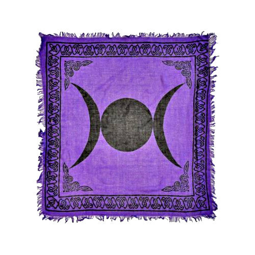 Triple Moon Altar Cloth