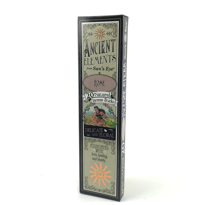 Rose Ancient Elements Stick Incense by Sun's Eye - Sabbat Box