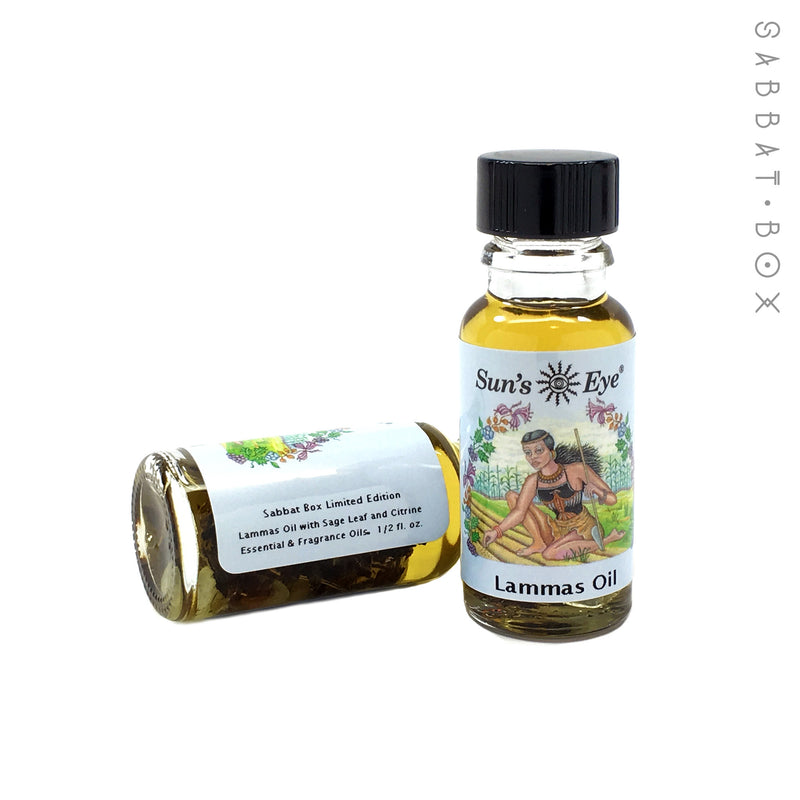 Lammas Ritual Oil By Sun's Eye - Sabbat Box Exclusive Product