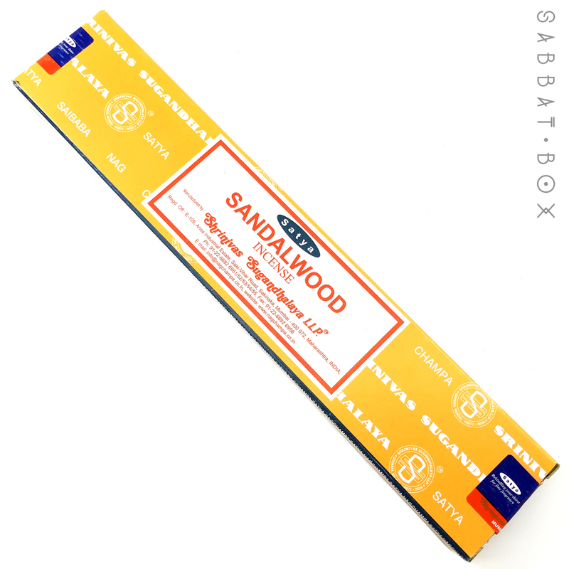 Sandalwood Incense - Satya Nag Champa - 15 gram box