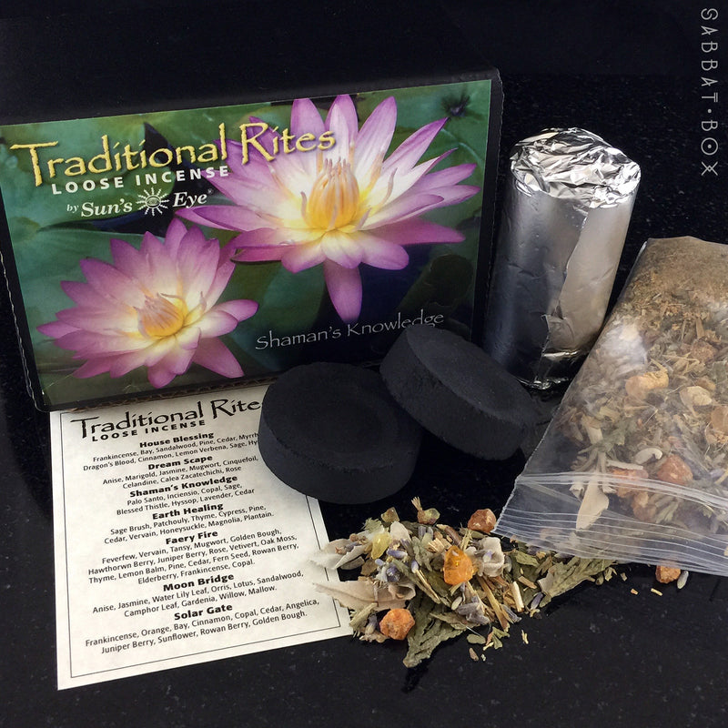 Shaman's Knowledge Traditional Rites Loose Incense Kit