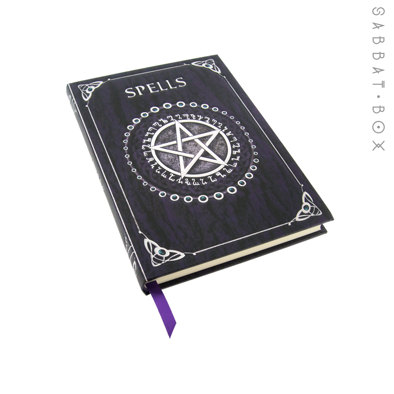 Blue and Silver Pentacle Spell Book/Journal - 5.0" x 7.0"