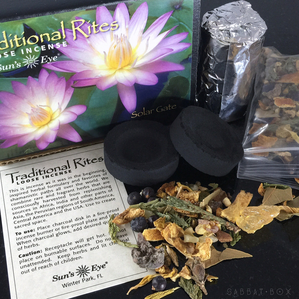 Solar Gate Traditional Rites Loose Incense Kit