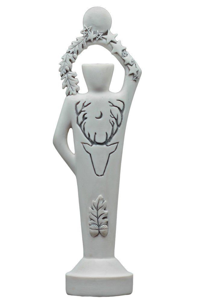 Pagan Pentacle God Statue by Abby Willowroot