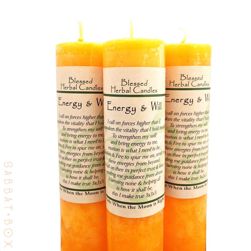 Herbal Spell Candles
