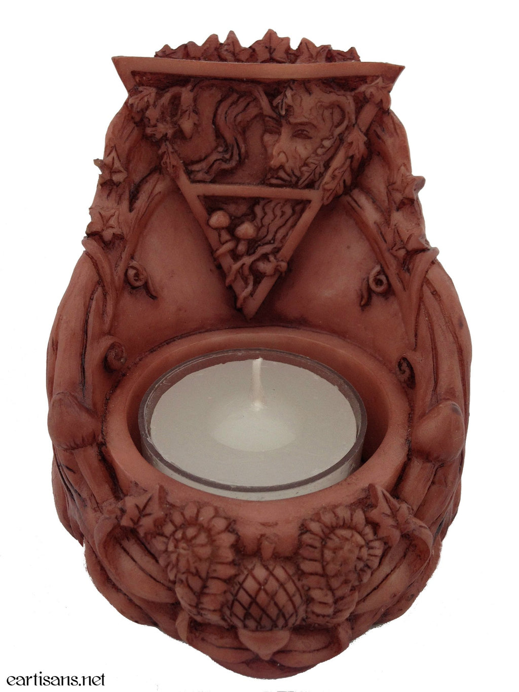 Earth Elemental Candle Holder