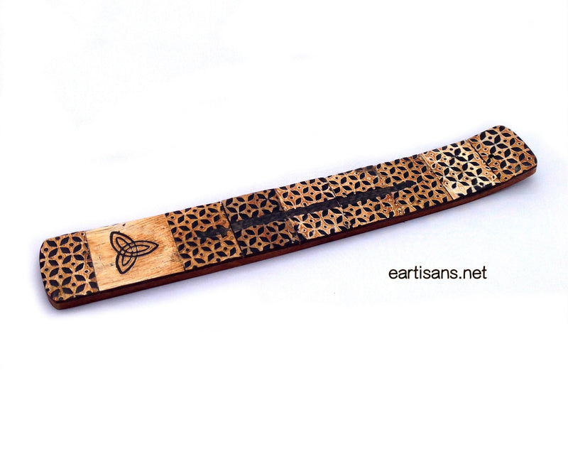 triquetra stick incense holder