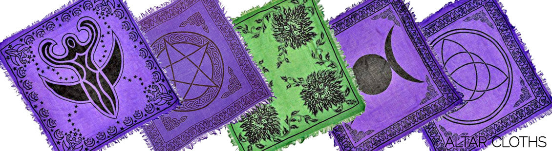 Wiccan Altar Cloths, Ritual Altar Cloths and Pagan Altar Tapestries