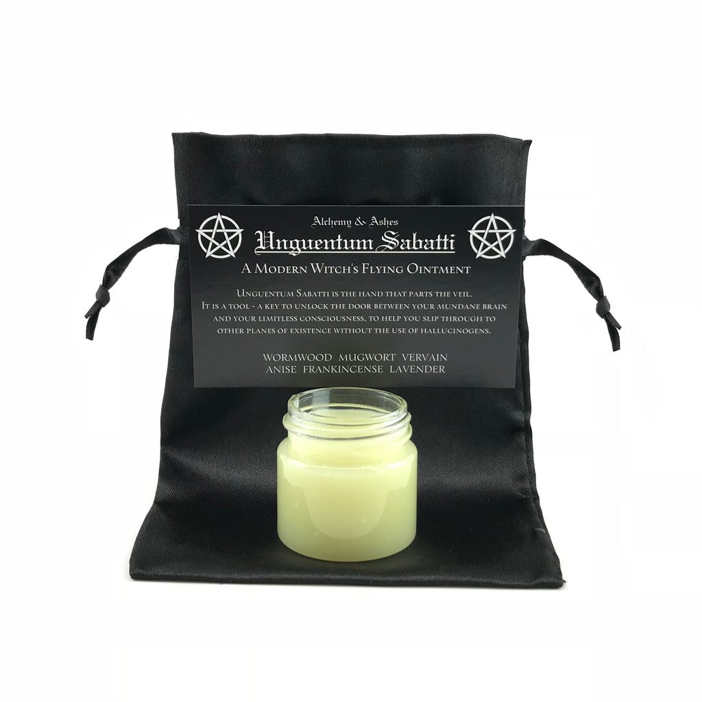 Unguentum Sabatti - Hand Crafted Flying Ointment By Alchemy & Ashes - Sabbat Box