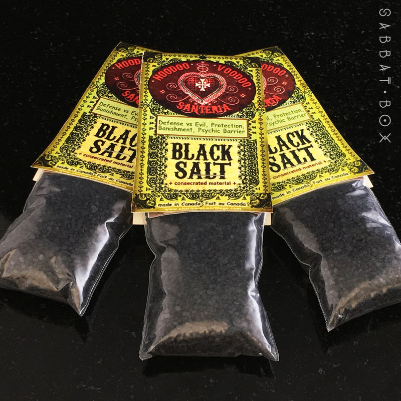 Consecrated Black Salt - Sel Noir