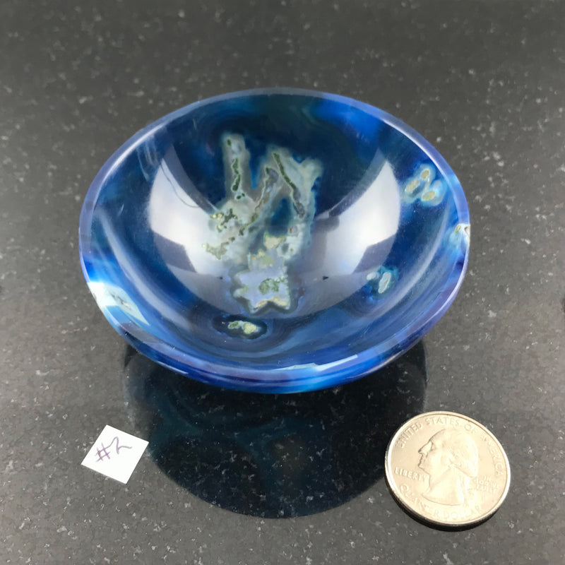 Blue Chalcedony Crystal Bowl 2 - Sabbat Box