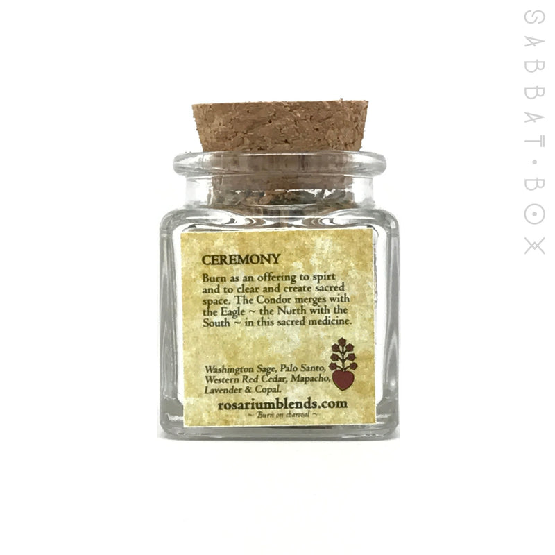 Ceremony Ritual Incense By Rosarium Blends