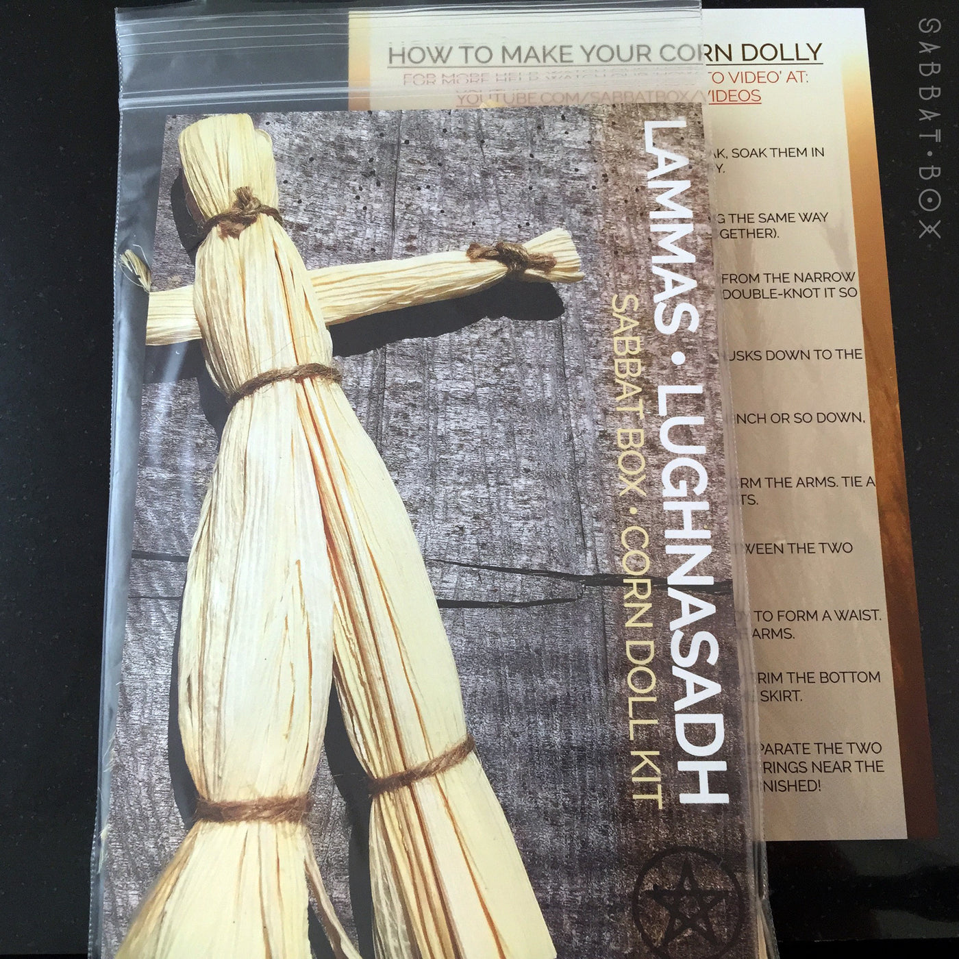 Lammas Corn Husk Doll Kit By Sabbat Box