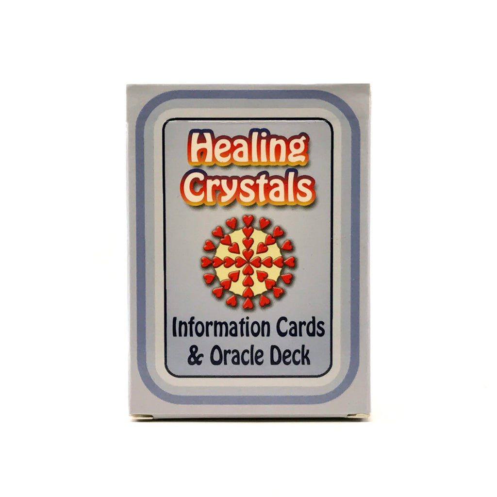 Healing Crystals Information Cards and Oracle Deck - Deck #1