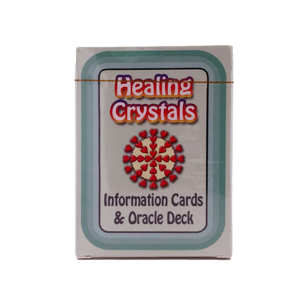 Healing Crystals Information Cards and Oracle Deck - Deck #2