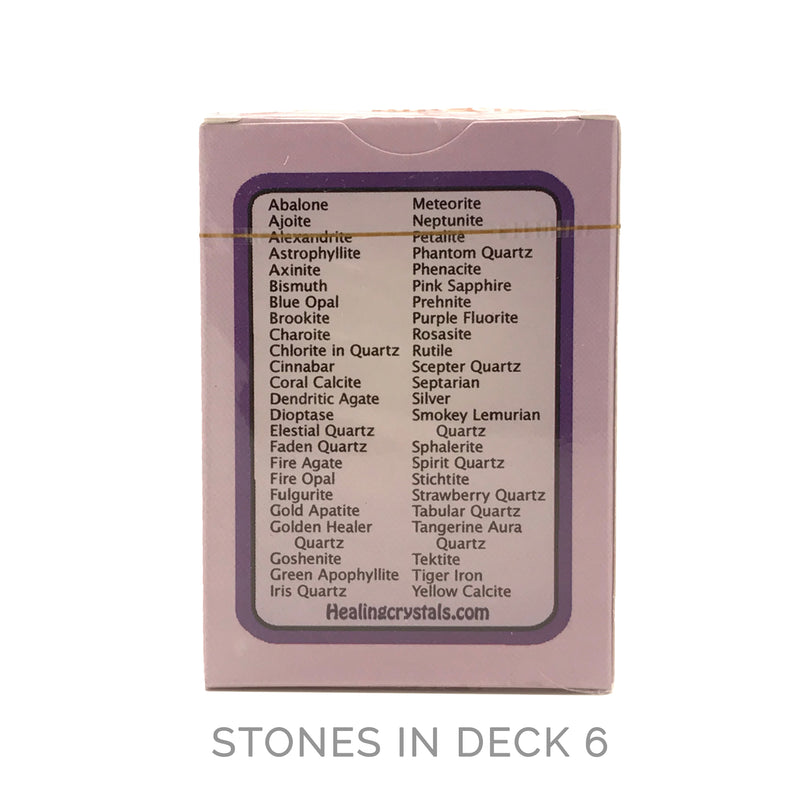 Healing Crystals Information Cards and Oracle Deck #6