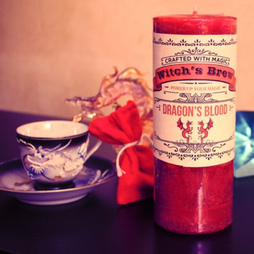 Dragon’s Blood Witch’s Brew Spell Candle