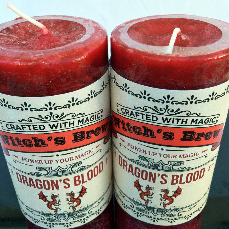 Dragon’s Blood Witch’s Brew Spell Candle