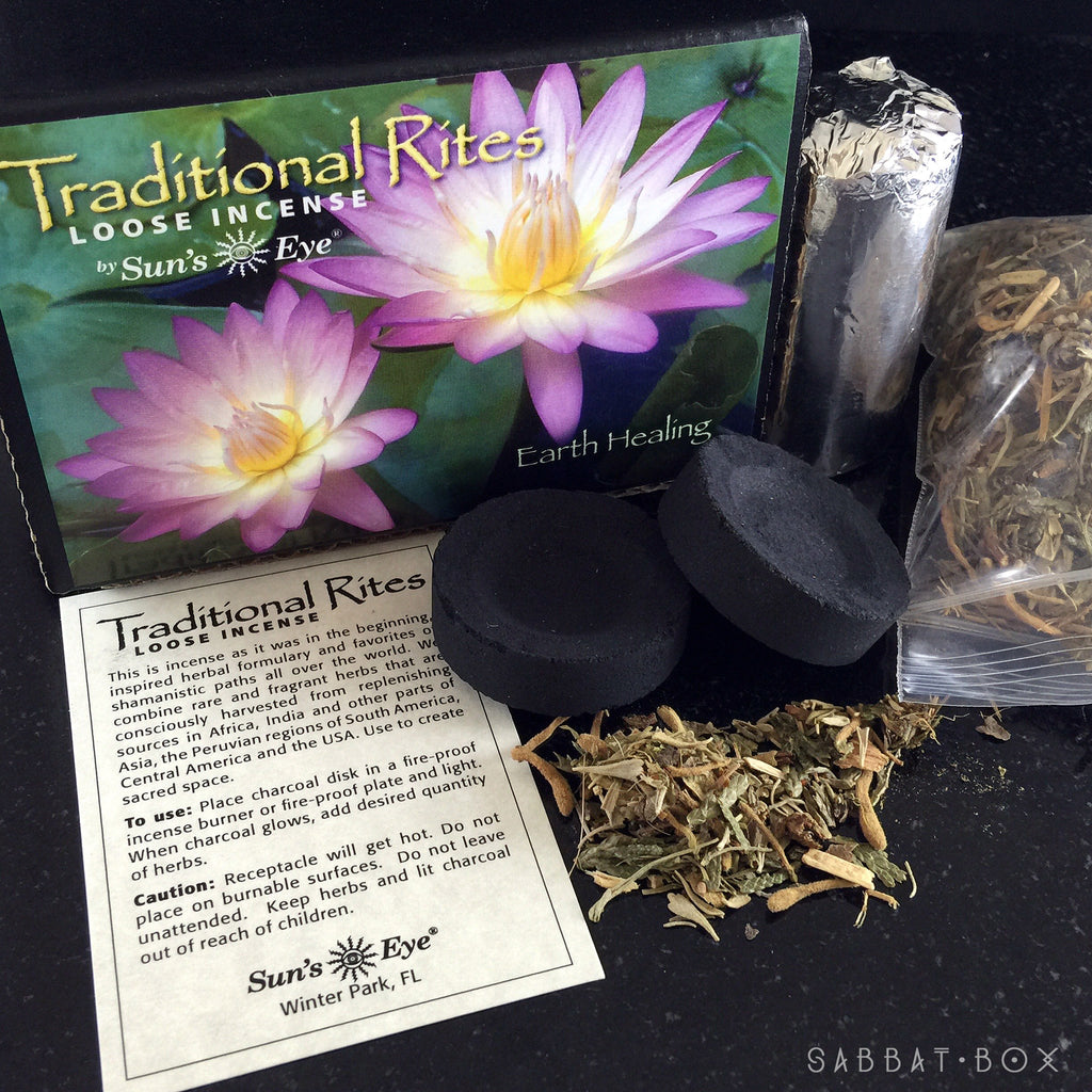 Earth Healing Traditional Rites Loose Incense Kit