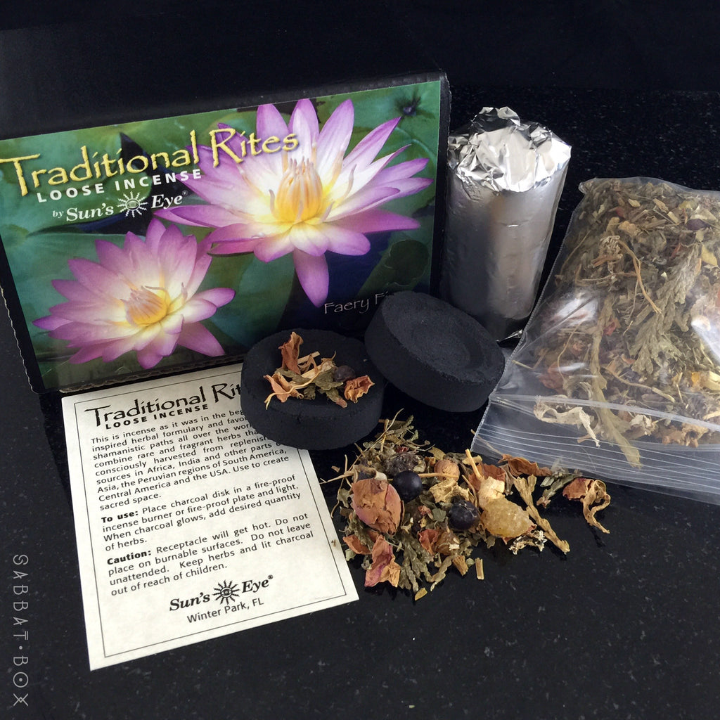 Faery Fire Traditional Rites Loose Incense Kit by Suns Eye